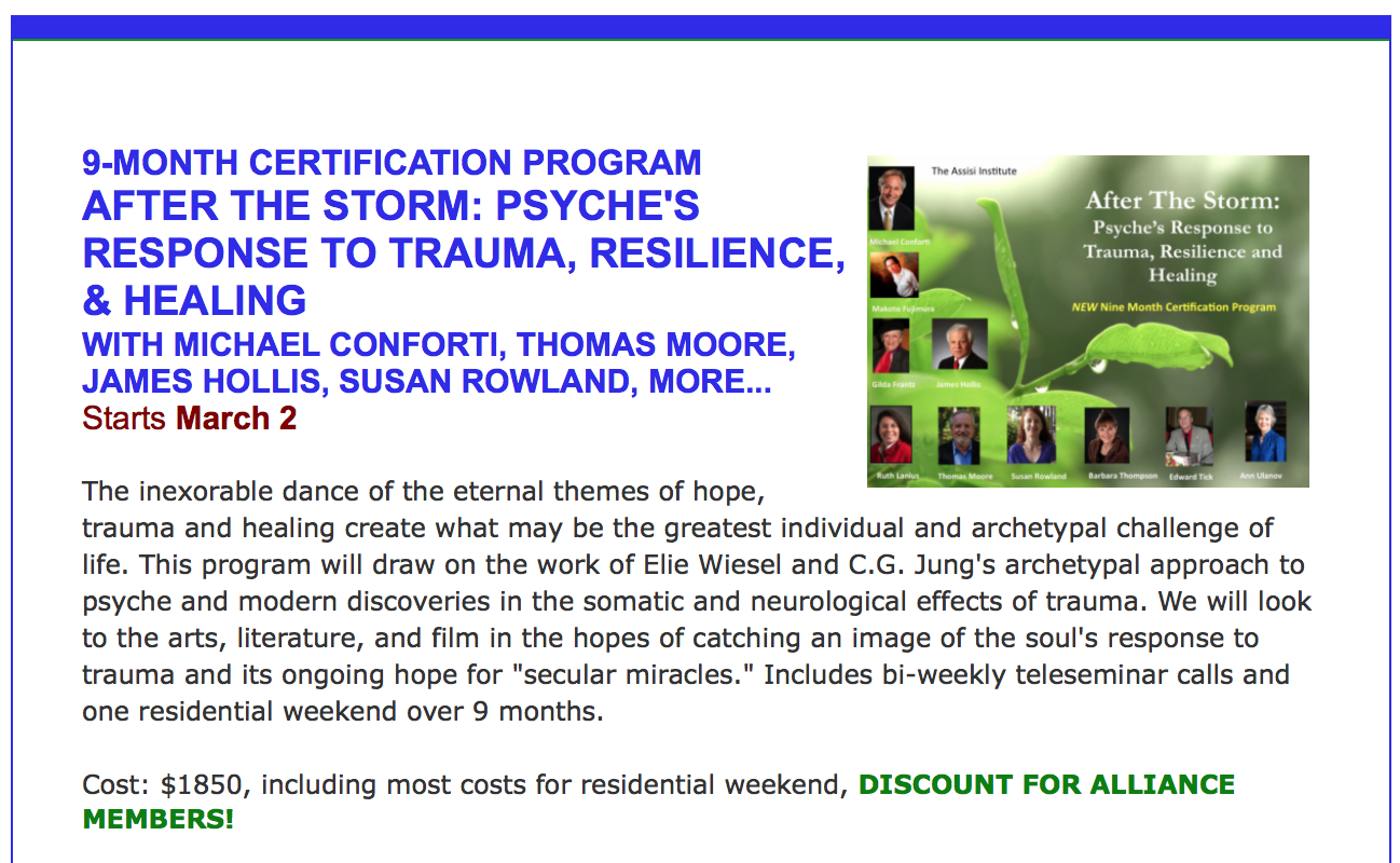 Trauma Certificate Series